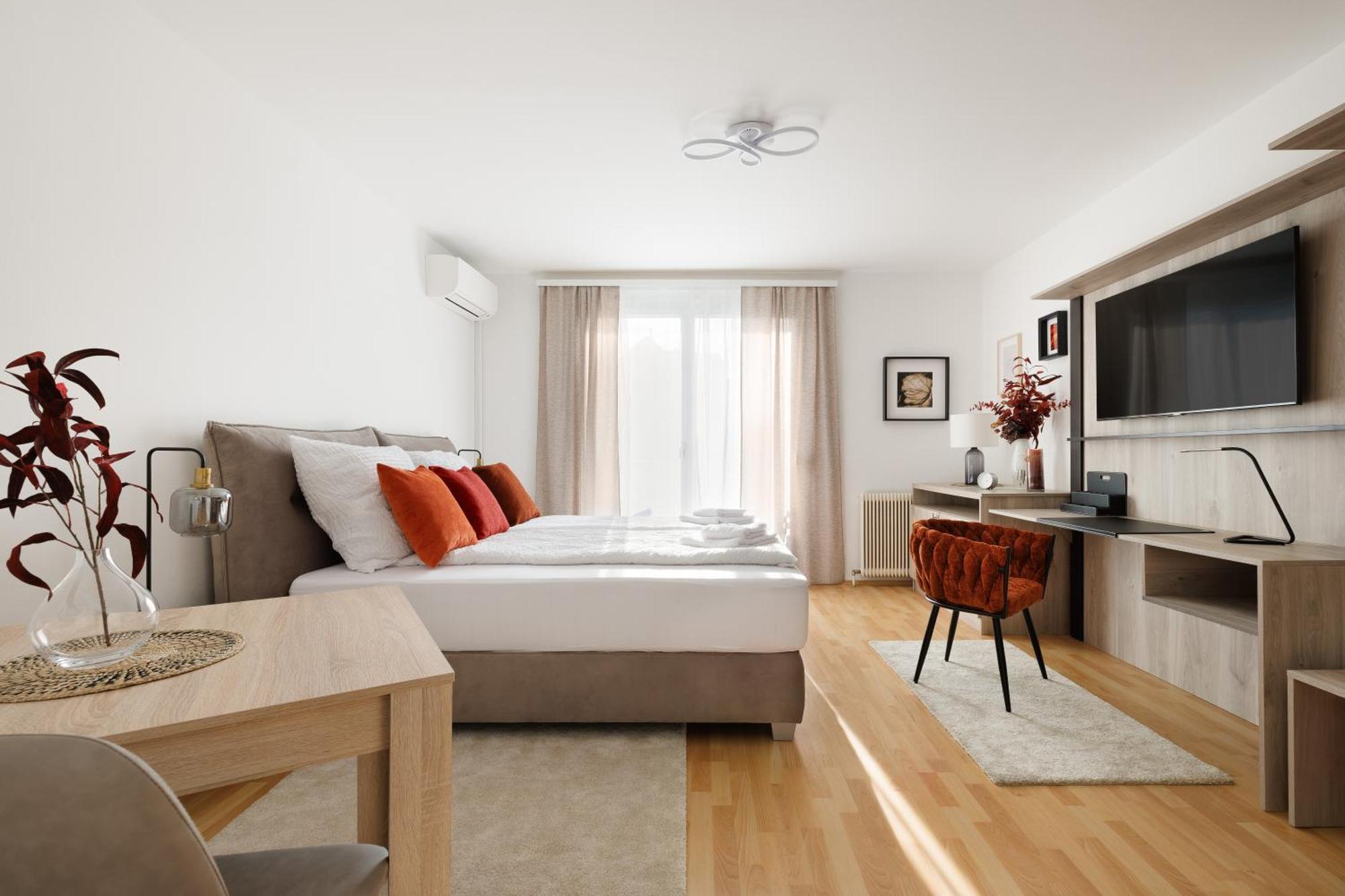 Neu! Apartment Mit Klimaanlage, Nahe Hauptbahnhof Відень Екстер'єр фото