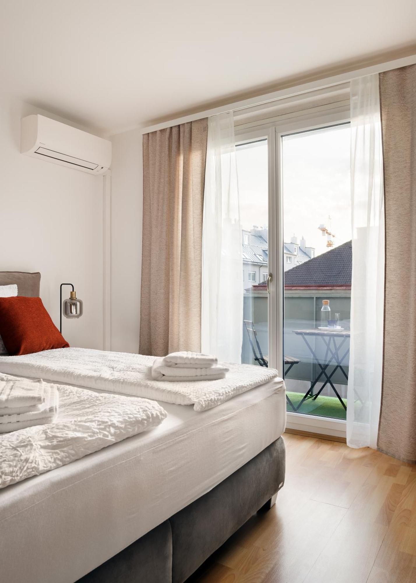 Neu! Apartment Mit Klimaanlage, Nahe Hauptbahnhof Відень Екстер'єр фото